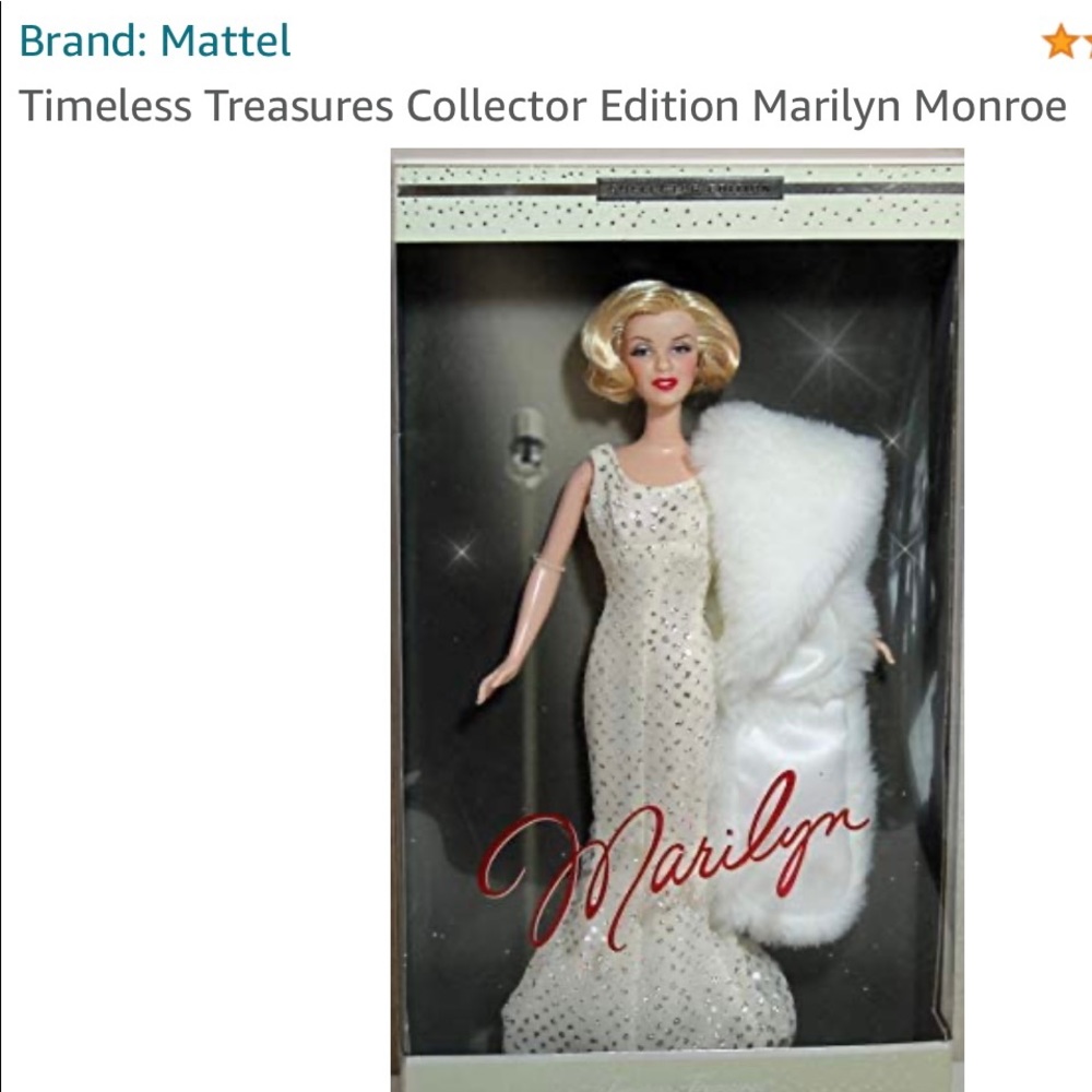 Marilyn Monroe Collector’s Edition Barbie Doll